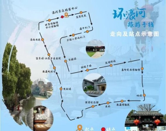 环濠河旅游专线试运行，为南通市民游客带来全新出行体验